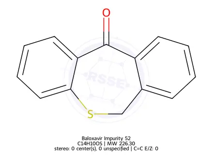 Chemical structure of Baloxavir Impurity 52