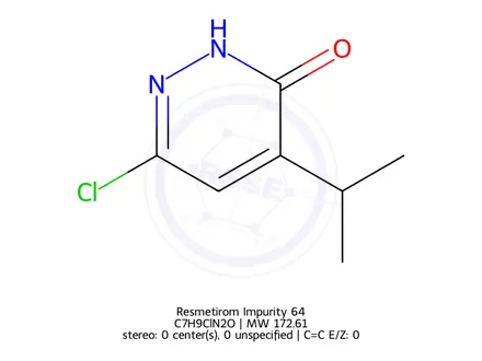 Chemical structure of Resmetirom Impurity 64