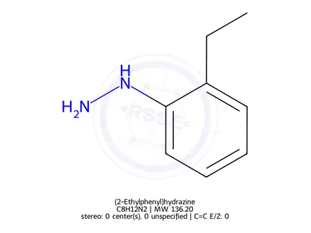 Chemical structure of (2-Ethylphenyl)hydrazine