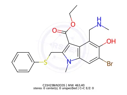 Chemical structure of Arbidol Impurity 19