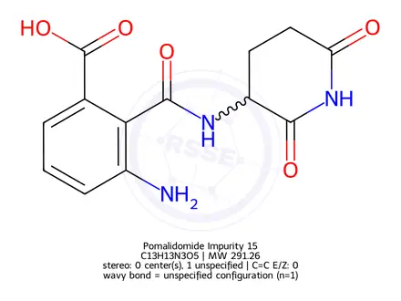 Chemical structure of Pomalidomide Impurity 15