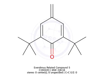 Chemical structure of Everolimus Related Compound 5