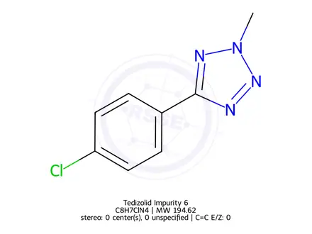 Chemical structure of Tedizolid Impurity 6