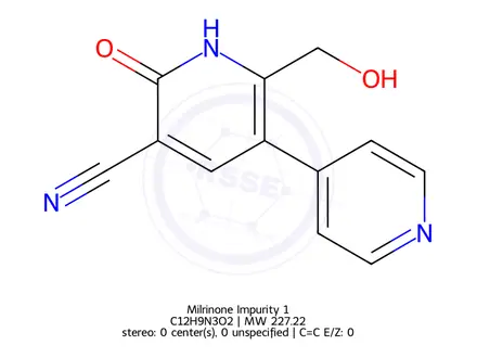Chemical structure of Milrinone Impurity 1