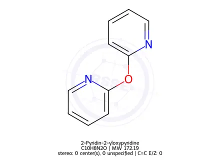 Chemical structure of 2-Pyridin-2-yloxypyridine