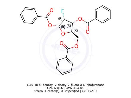 Chemical structure of Clofarabine Impurity 1