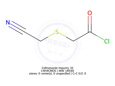 Chemical structure of Cefmetazole Impurity 32