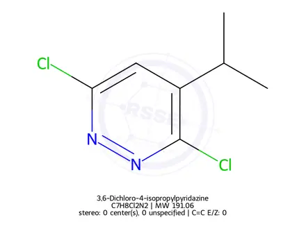 Chemical structure of 3,6-Dichloro-4-isopropylpyridazine