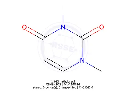 Chemical structure of Uracil Impurity 53