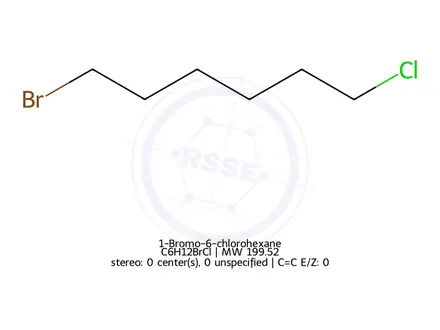 Chemical structure of 1-Bromo-6-chlorohexane