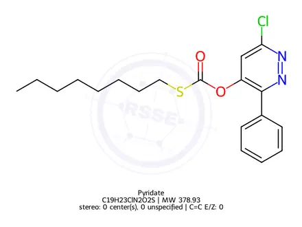 Chemical structure of Pyridate
