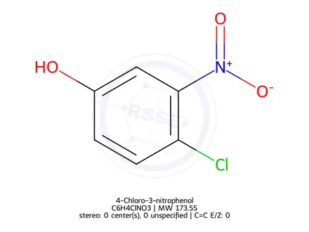 Chemical structure of 4-Chloro-3-nitrophenol