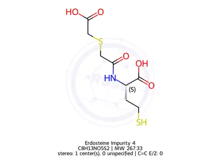 Chemical structure of Erdosteine Impurity 4