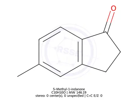 Chemical structure of 5-Methyl-1-indanone