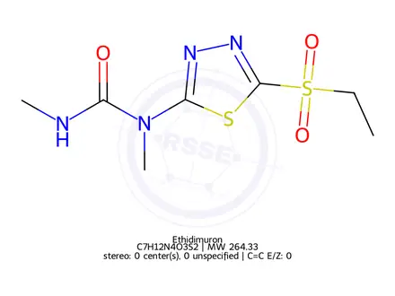 Chemical structure of Ethidimuron