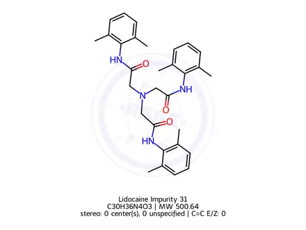 Chemical structure of Lidocaine Impurity 31