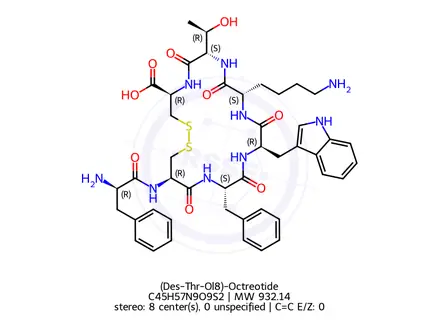 Chemical structure of Octreotide Impurity 36