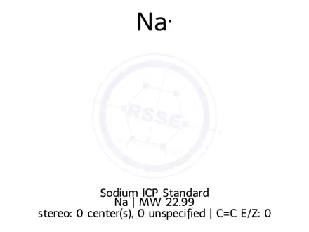 Chemical structure of Sodium ICP Standard