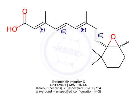 Chemical structure of Tretinoin EP Impurity G