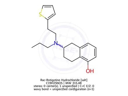 Chemical structure of Rac-Rotigotine Hydrochloride