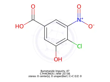 Chemical structure of Bumetanide Impurity 47