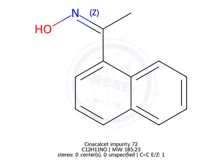 Chemical structure of Cinacalcet impurity 72