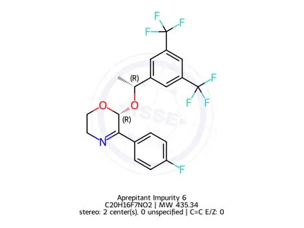 Chemical structure of Aprepitant Impurity 18