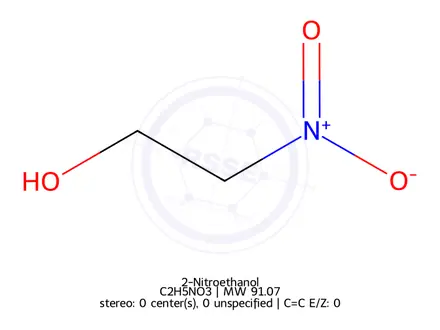 Chemical structure of 2-Nitroethanol