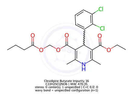 Chemical structure of Clevidipine Butyrate Impurity 16
