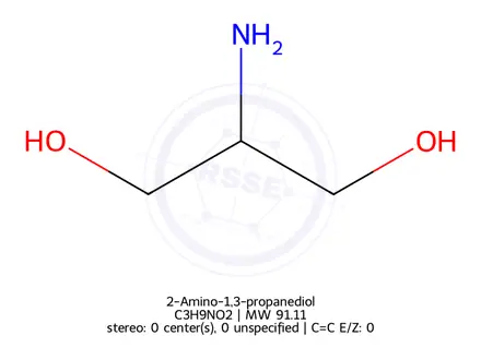 Chemical structure of 2-Amino-1,3-propanediol