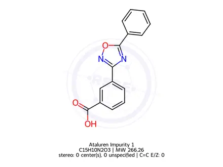 Chemical structure of Ataluren Impurity 1
