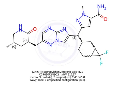 Chemical structure of Opicapone Impurity 18
