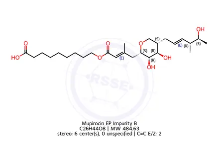 Chemical structure of Mupirocin EP Impurity B