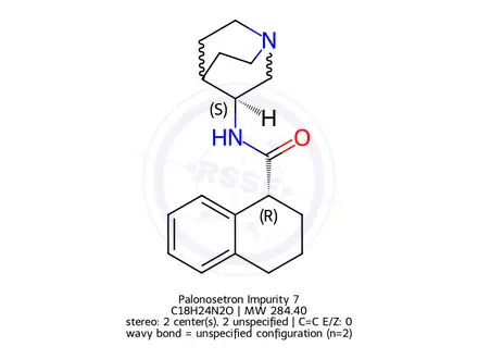 Chemical structure of Palonosetron Impurity ZZ3