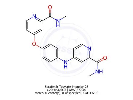 Chemical structure of Sorafenib Tosylate Impurity 28