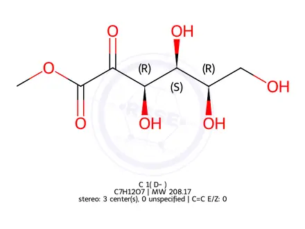 Chemical structure of Ascorbic Acid impurity 12