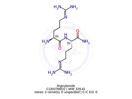 Chemical structure of Arginylamide