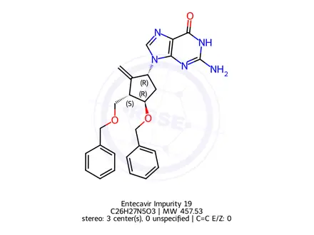 Chemical structure of Entecavir Impurity 19