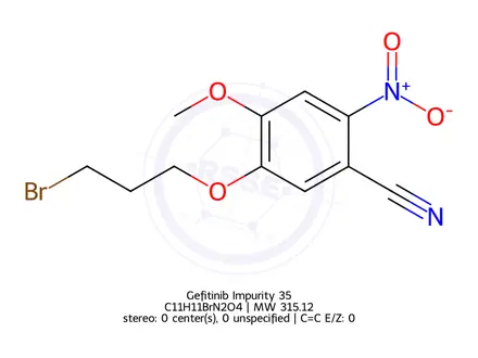 Chemical structure of Gefitinib Impurity 35