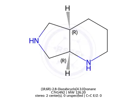 Chemical structure of Moxifloxacin Impurity S2