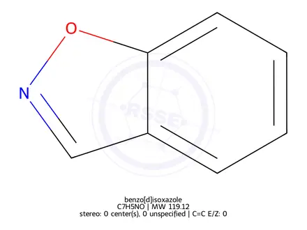 Chemical structure of benzo[d]isoxazole