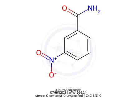 Chemical structure of 3-Nitrobenzamide