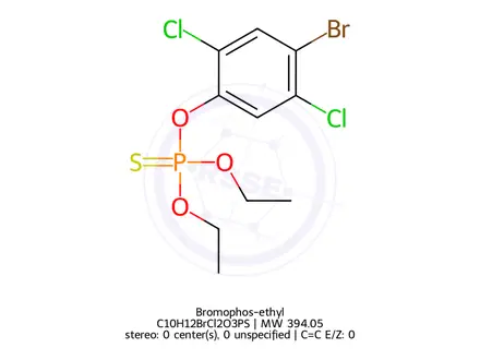 Chemical structure of Bromophos-ethyl