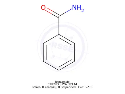 Chemical structure of Benzamide