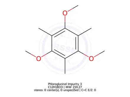 Chemical structure of Phloroglucinol Impurity 3