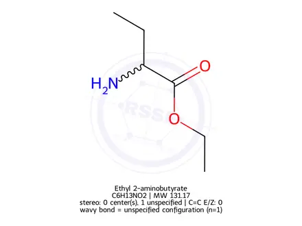 Chemical structure of Ethyl 2-aminobutyrate