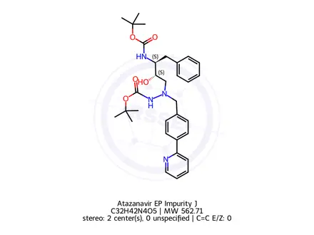 Chemical structure of Atazanavir EP Impurity J