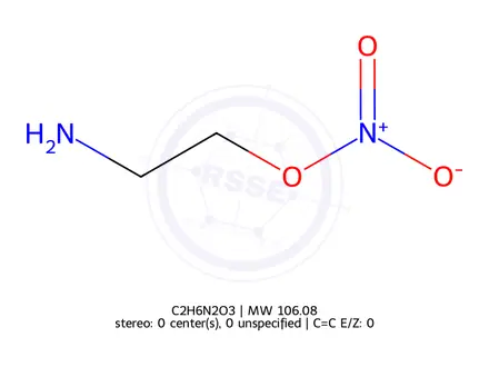Chemical structure of 2-Aminoethyl Nitrate Hydrochloride