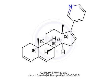 Chemical structure of Abiraterone Impurity 6