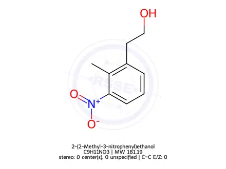 Chemical structure of 2-(2-Methyl-3-nitrophenyl)ethanol